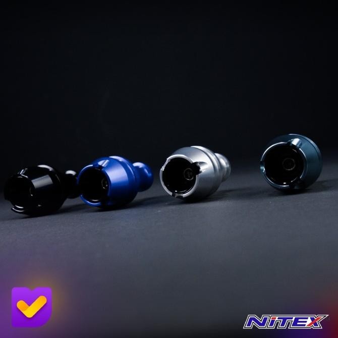 Nmax - Nitex Jalu Slider / Pelindung Knalpot Aerox New / Nmax New / Pcx 160 / X-Max Connected 2020 -