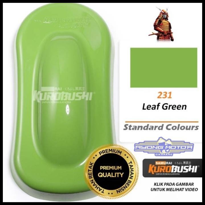 

TERBARU SAMURAI PAINT LEAF GREEN 31/231 !!!