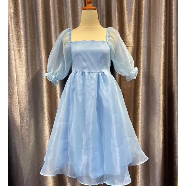 jku MINI DRESS PUFFY ORNELA / GAUN PESTA ORGANZA FASHION / NEW DRESS / DRESS NATALAN TERBARU 2022-20