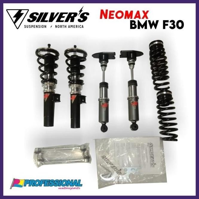 Aksesoris Coilover Suspensi Shockabsorber Silvers NEOMAX BMW F30 BERMUTU