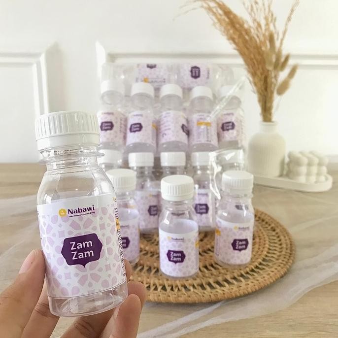 

Terlaris Grosir Botol Kecil Tempat Air Zam Zam 80ml 25 botol COD
