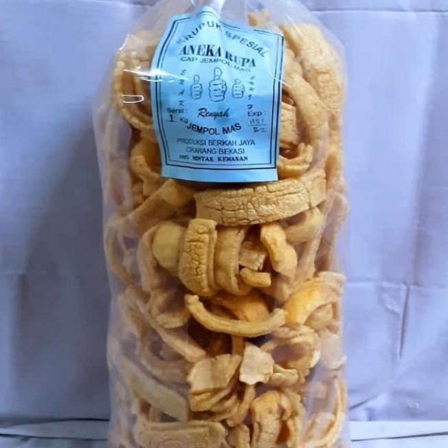 

Kerupuk Rambak Merk Jempol 1Kg + Kardus