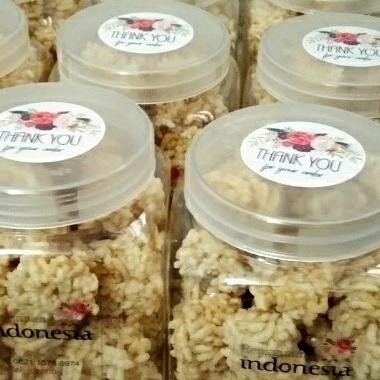 

Rengginang Indonesia Bulat In Jar