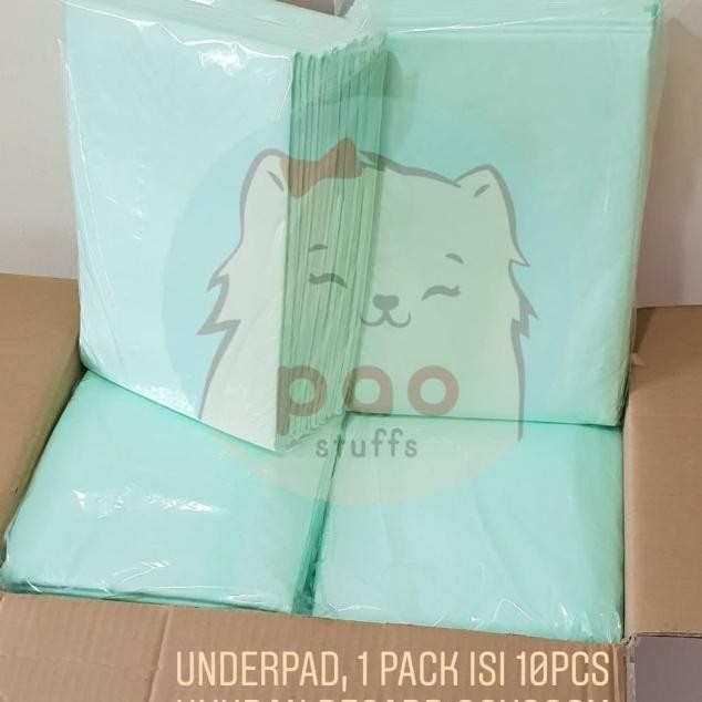 Underpad Perlak Besar Ukuran 90 X 60Cm Untuk Anjing Kucing Pee Poop