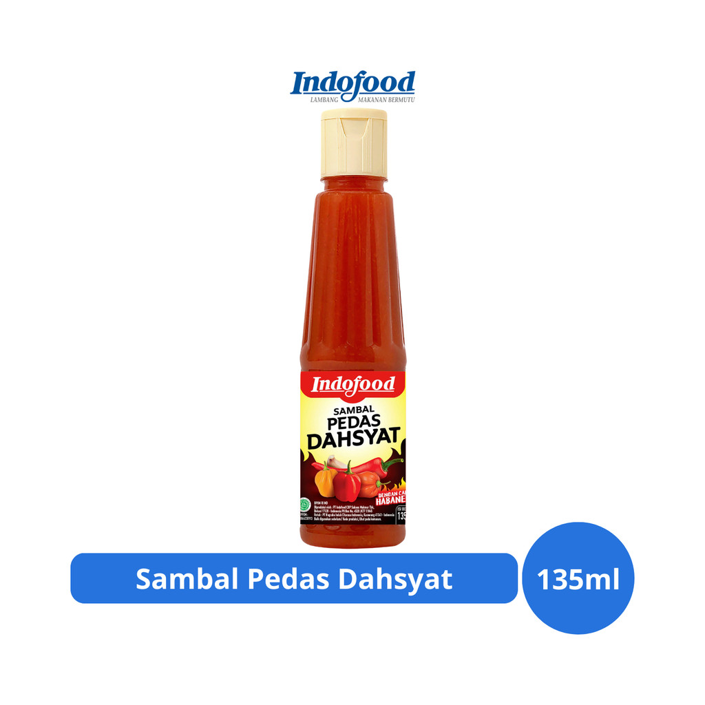 

Indofood Sambal Pedas Dahsyat 135ml