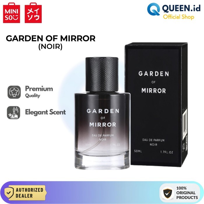 Miniso Garden Of Mirror Noir Men Perfume 50ml - Parfum Pria EDP NOIR