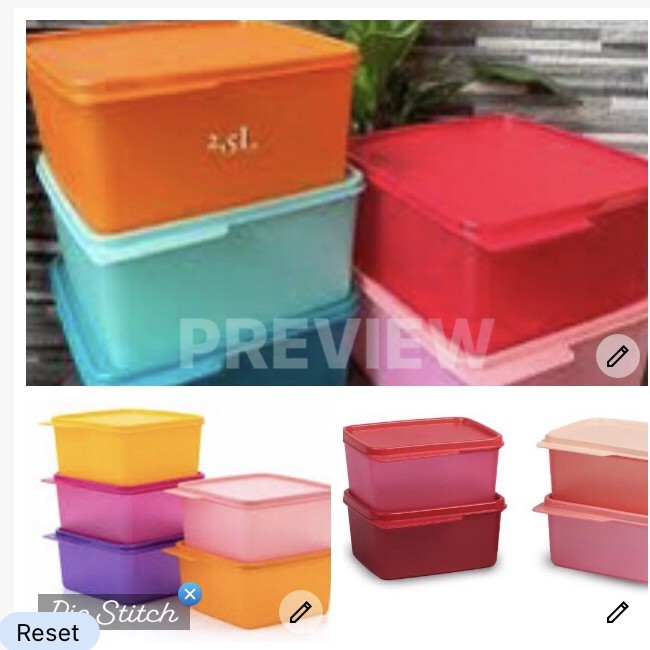 TERLENGKAP Terlaris Tupperware Original Large CozyNest 2.5L Wadah Serbaguna