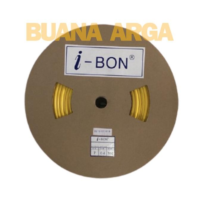 

Marker Tube IBON 8.0 untuk kabel 16mm Hijau / Kuning