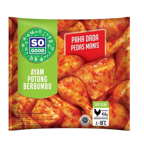 

SO GOOD PAHA DADA PEDAS MANIS 450 GR