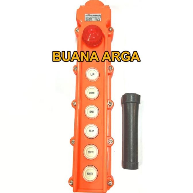 

Hoist Push Button COB-63 Model 6 Tombol | Ampere 5A