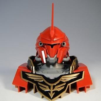 Tersedia Sinanju Head Display Base Msn-06S 1/48 Gundam Ace Limited