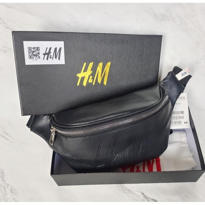 HM WAISTBAG / H&M WAIST BAG /TAS PINGGANG HNM KULIT SHOULDER BAG WAISTBAG SLING BAG TAS BAHU SELEMPA