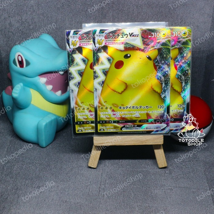 Pokemon Jepang Pikachu VMax NM