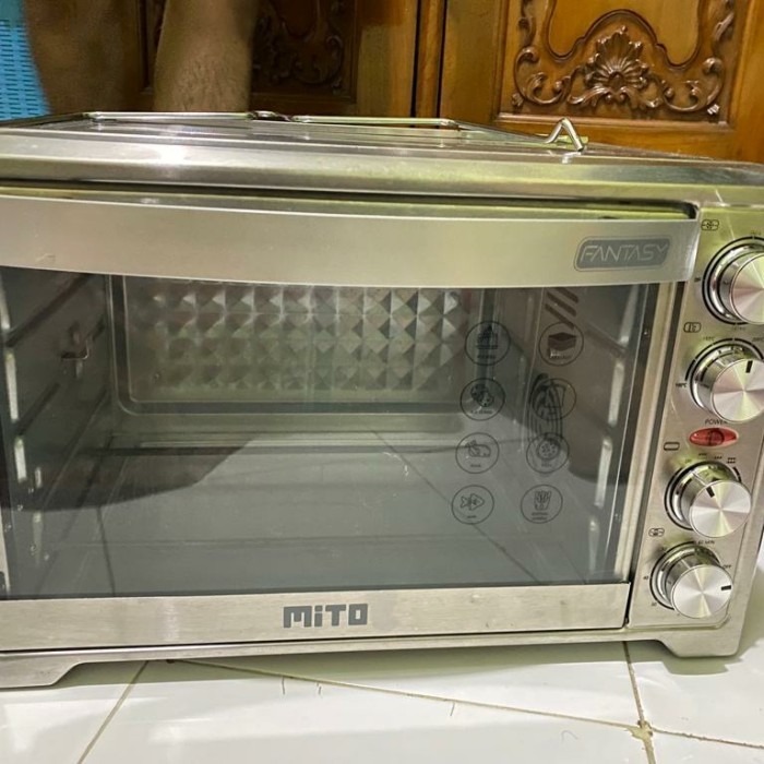 OVEN LISTRIK MITO MO-888 FANTASY 33 LITER PRELOVED BEKAS BEST QUALITY