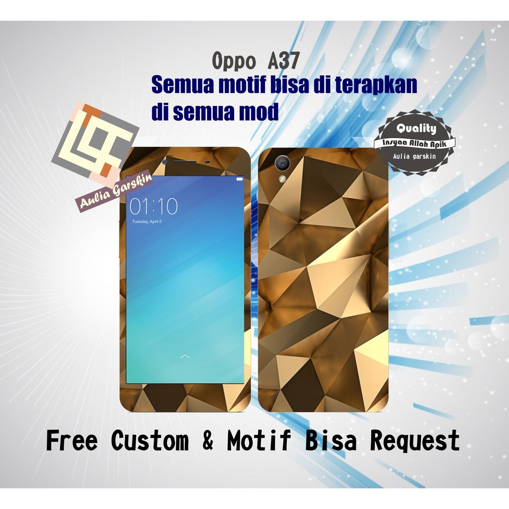 

BestSelling - Oppo A37 Garskin Wrap Stiker Premium (FreeCustomOrder)