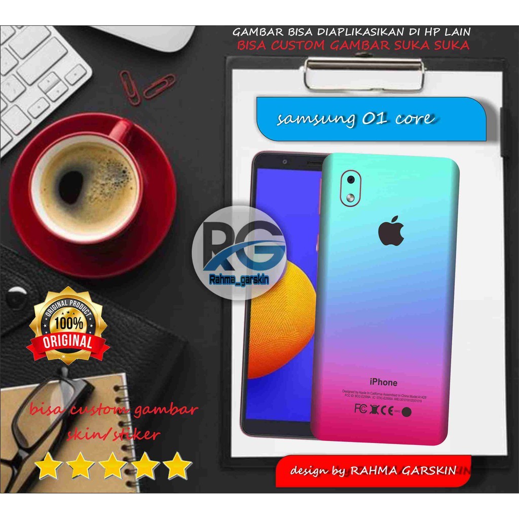 

BestSelling - Samsung A01 Core Motif Iphone 12 Garskin Wrap Stiker Premium (FreeCustomOrder)