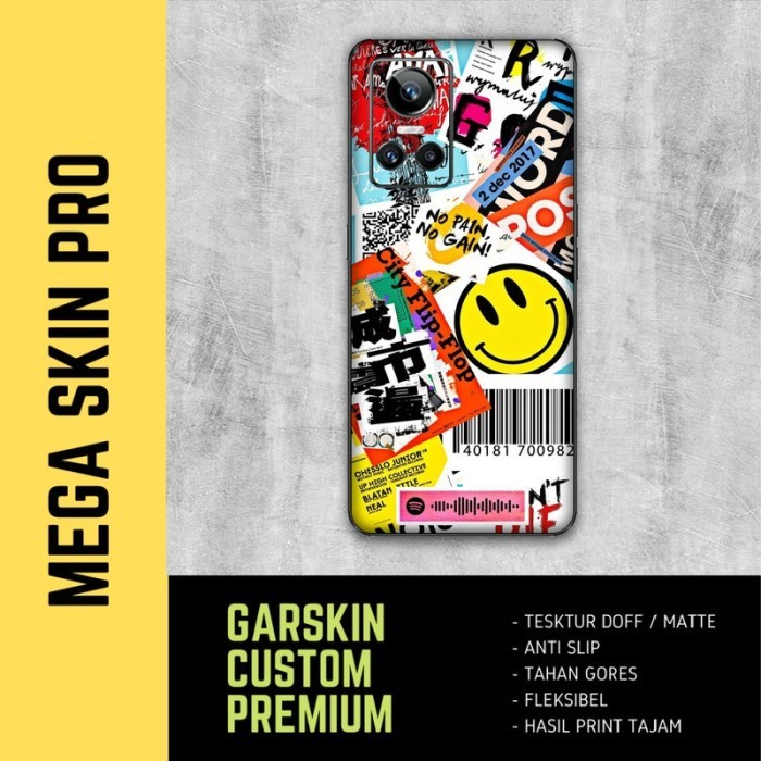 

BestSelling - Realme GT Neo 3 Garskin Wrap Stiker Premium (FreeCustomOrder)