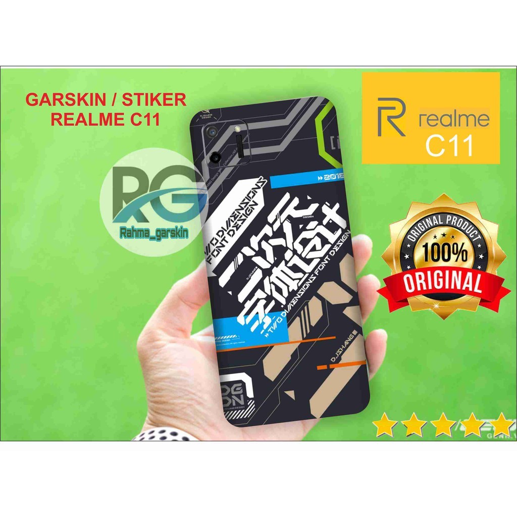 

BestSelling - Realme C11 Garskin Wrap Stiker Premium (FreeCustomOrder)