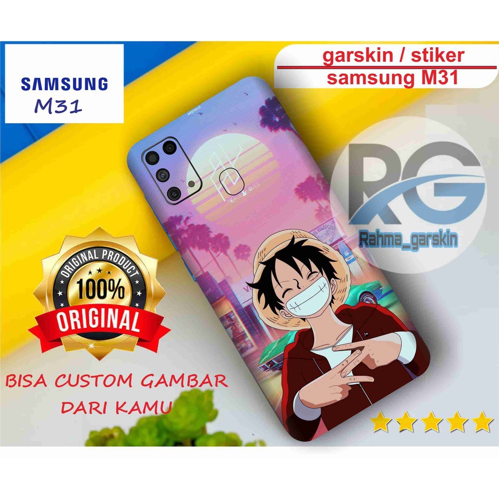 

BestSelling - Samsung M31 Motif Ltfy 12 Via Chat Garskin Wrap Stiker Premium (FreeCustomOrder)