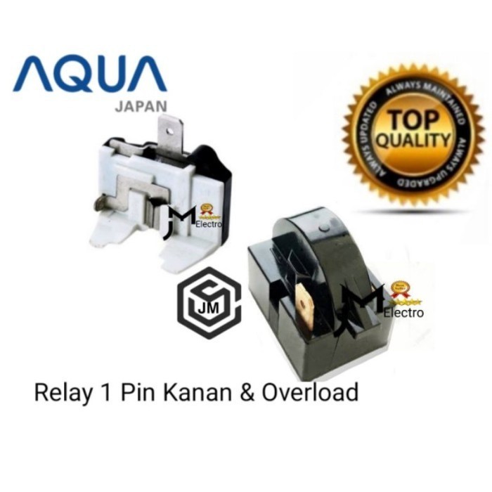 RELAY OVERLOAD KULKAS AQUA 1 PINTU
