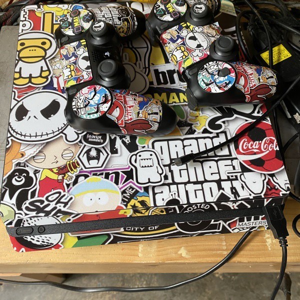 

BestSelling - Ps4 Slim Bonus 2stick Motif 01 Semaunya Garskin Wrap Stiker Premium (FreeCustomOrder)