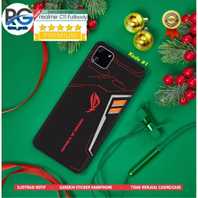 

BestSelling - Realme C11 Garskin Wrap Stiker Premium (FreeCustomOrder)