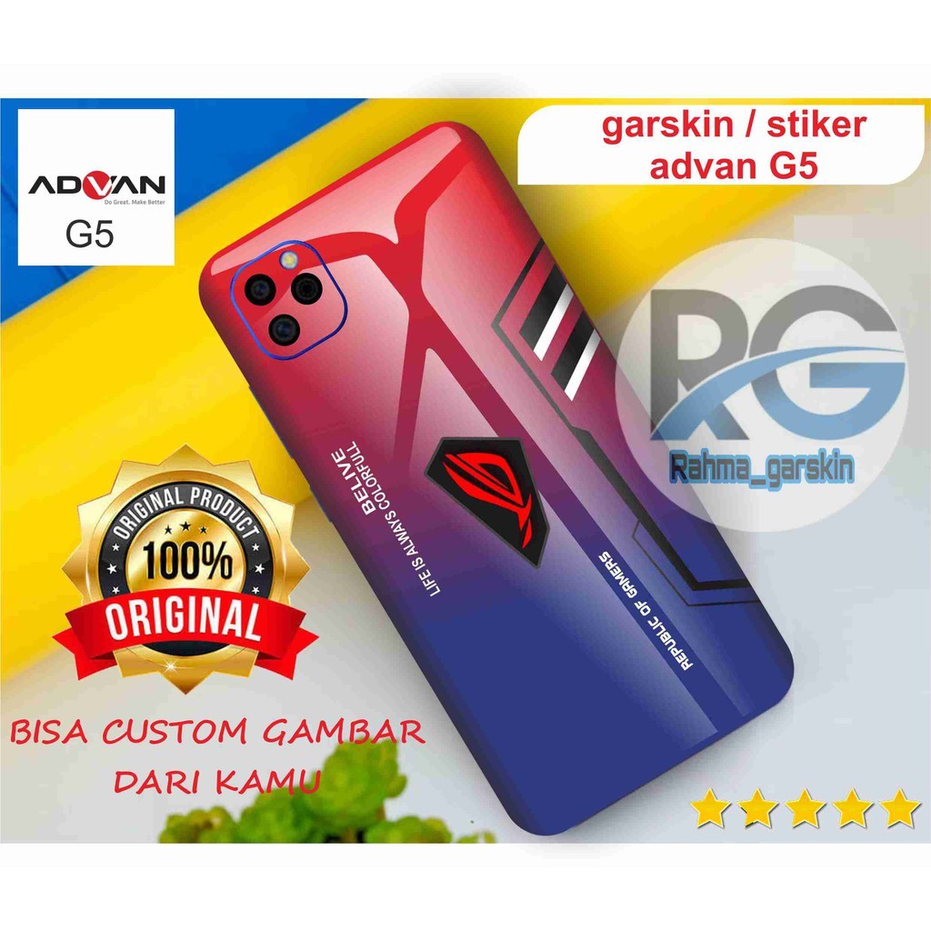

BestSelling - Advan G5 Motif Rog 1 Via Chat Garskin Wrap Stiker Premium (FreeCustomOrder)