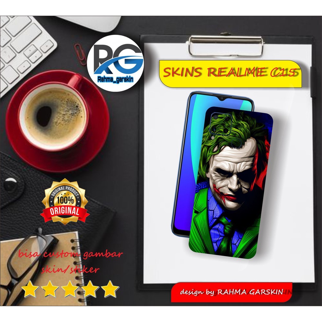 

BestSelling - Realme C15 Garskin Wrap Stiker Premium (FreeCustomOrder)