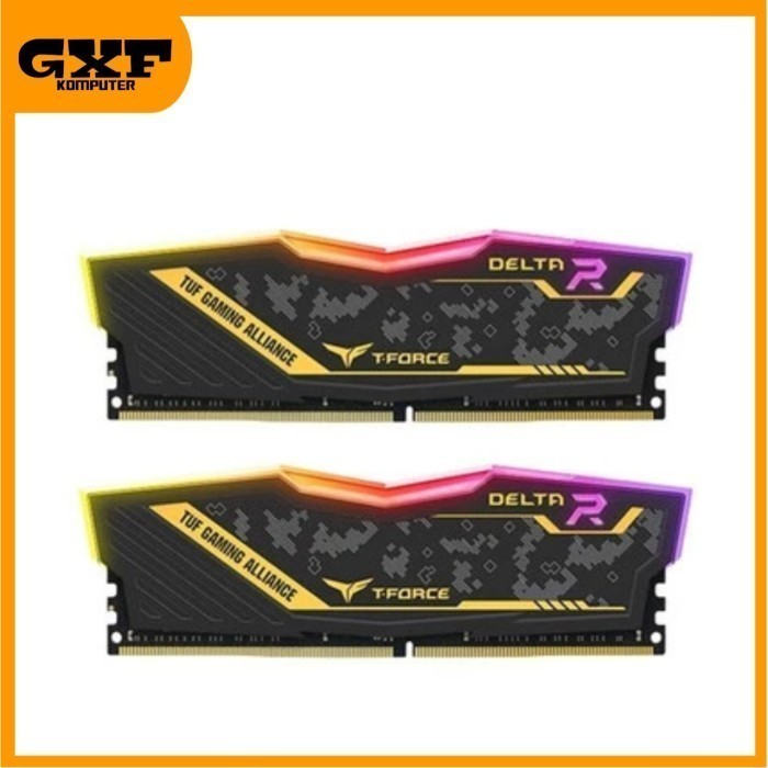 Teamgroup T-Force DELTA TUF RGB DDR4 PC25600 3200MHz 32GB (2x16GB) - Dual Channel