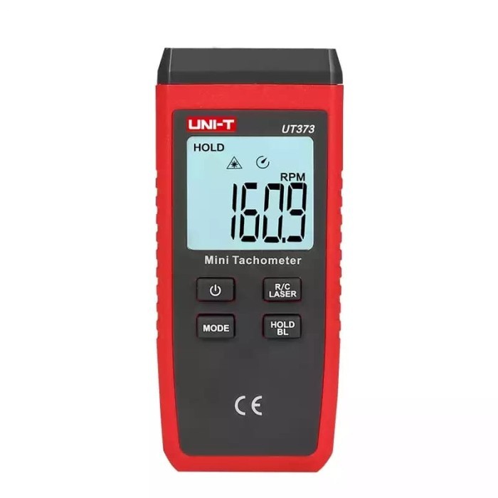 Asli Uni-T Ut373 Mini Digital Laser Tachometer Non-Contact Measu