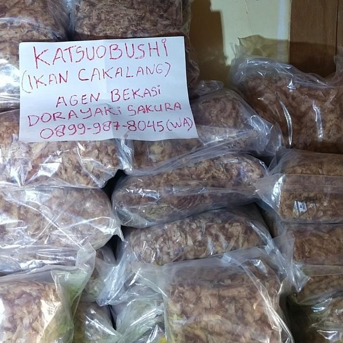 

Katsuobushi Serut Ikan Cakalang Lokal Grade Mix(B & C) Netto 500 Gram