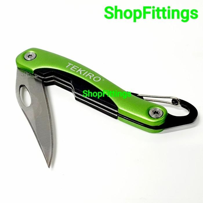 

Tekiro Folding Knife Stainless Steel Pisau Lipat Saku Gt Sk1710