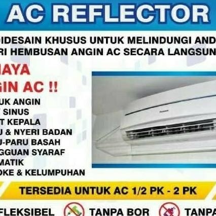 Talang Ac Reflektor Han Angin Ac Akrilik