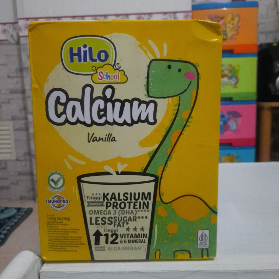 

HILO SCHOOL CALCIUM RASA : VANILA 1000 GRAM