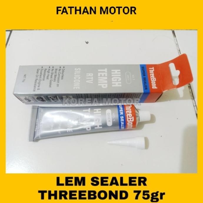 PROMO Lem gasket treebond Tribon high temp rtv silicone isi 75gram