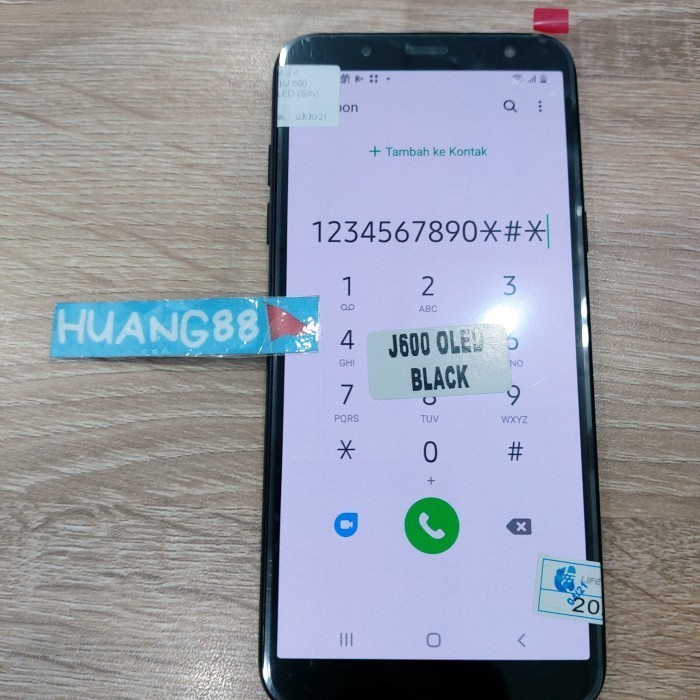 LCD SAMSUNG J600 / J6 2018 OLED + TOUCHSCREEN