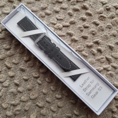 LEATHER STRAP FOR SAMSUNG GEAR S3 ORIGINAL GADGETCITI