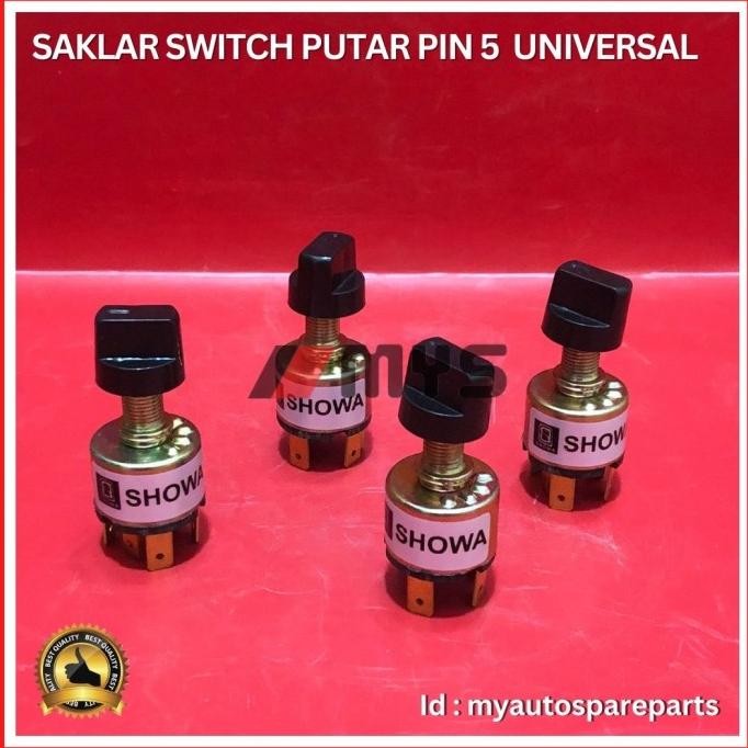 sale switch saklar putar ac mobil universal putar pin 5