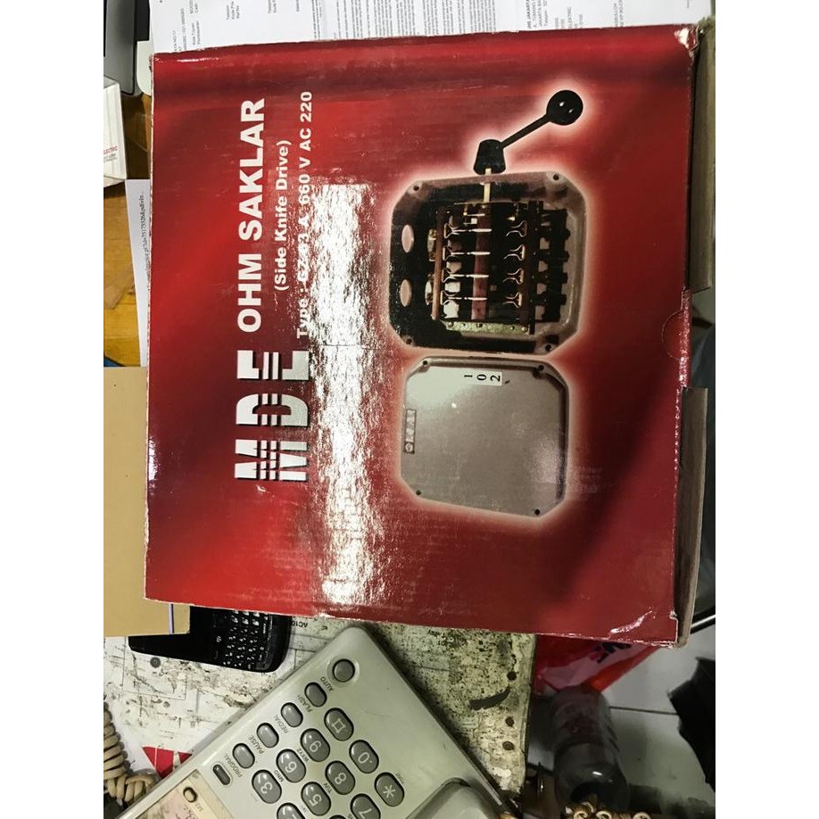 Original OHM SAKLAR 63A 63 A MDE 4P 4 POLE