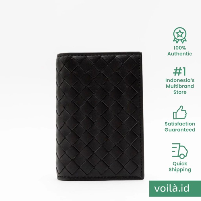 

Sale Bottega Veneta Intrecciato Weave Card Holder Espresso