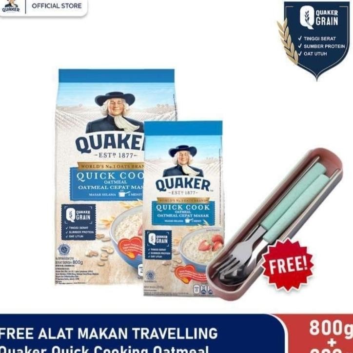 

Quaker Instant Oatmeal 1200Gr Exp 09. 2025