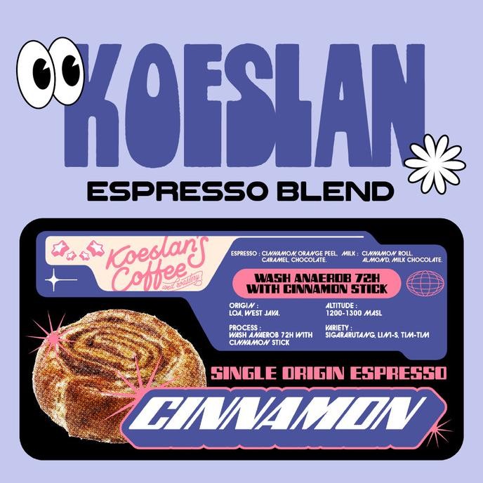 

Cinnamon Espresso Blend - Biji Kopi