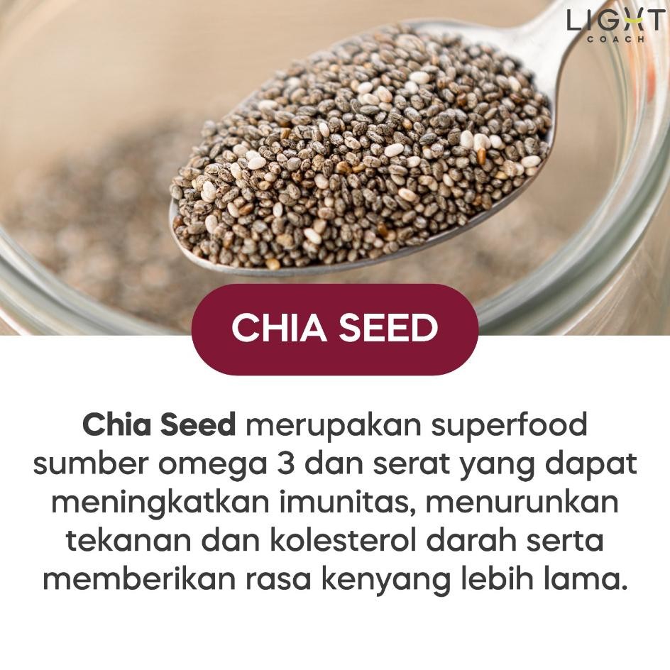 

Light - Chia Oat Strawberry | Oatmeal | Instan | Dengan Buah