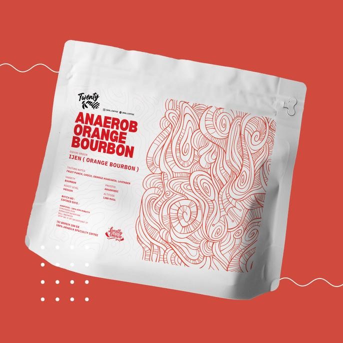

Arabica Orange Bourbon Java Ijen : Anaerobic 200Gr I Bubuk/Biji Kopi