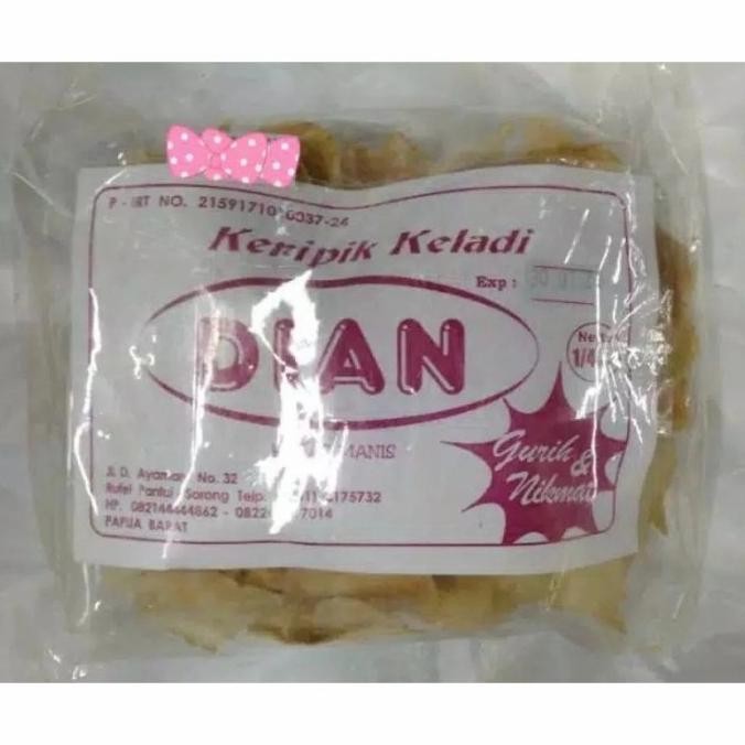 

Keripik Keladi Papua Asli Snack 500Gr Free Gift