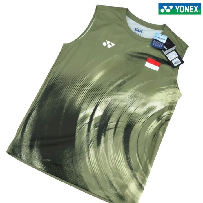 Kaos Badminton Jersey Soft Original Yonex Singlet Limited Edition - ARMY01