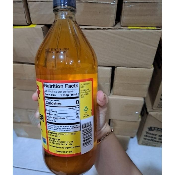 

Bragg Organic Cider Vinegar 473Ml /946Ml Cuka Apel