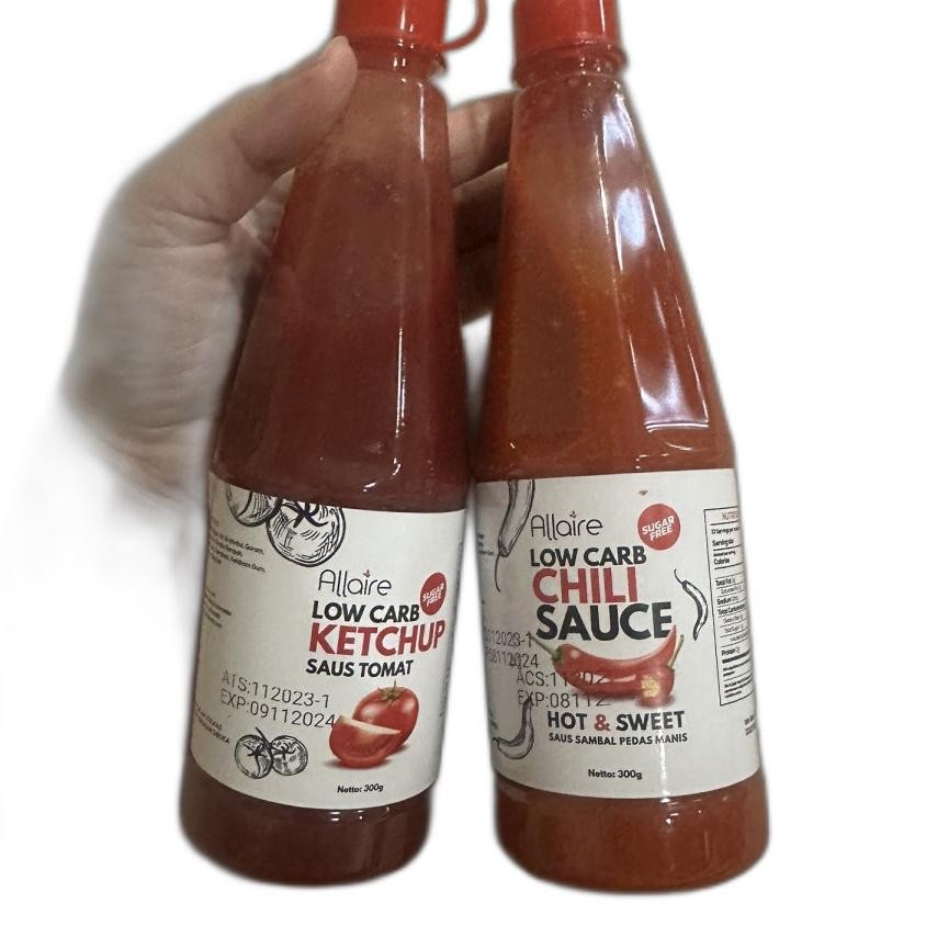 

Keto Hot And Sweet Chili Sauce Sugar Free Low Carb Saus Sambal Pedas Manis