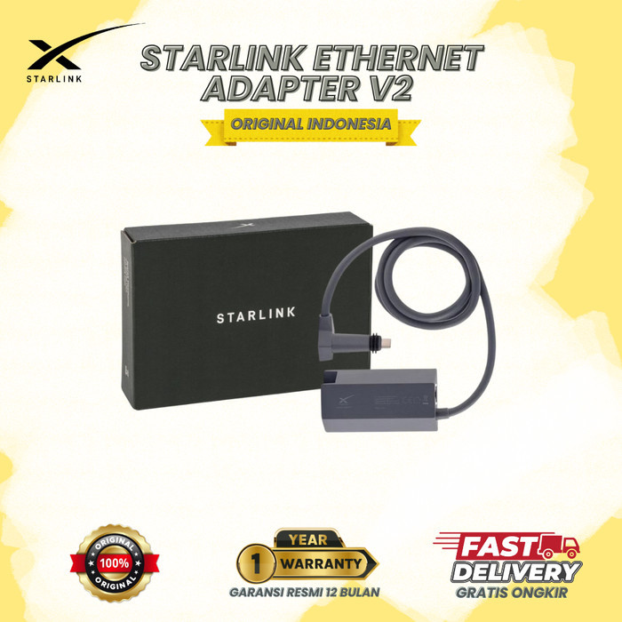 Starlink Ethernet Adapter ORIGINAL STARLINK//Lan adapter Starlink