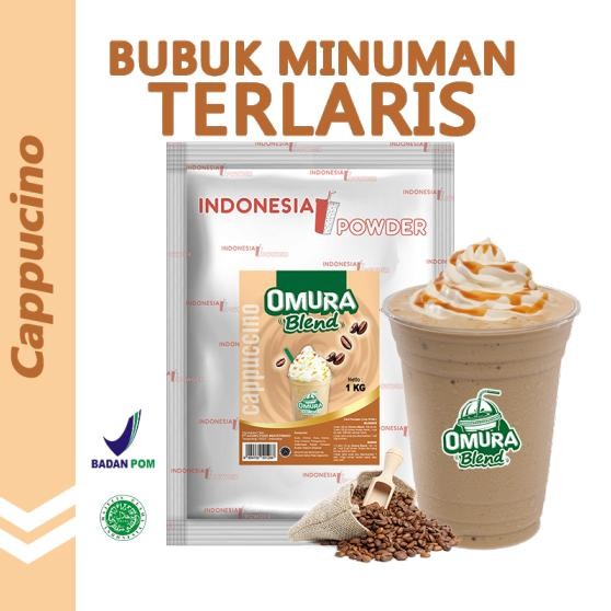 

Omura Blend Bubuk Numan Rasa Cappuccino / Cappucino Powder Drink 1 Kg Omura Powder